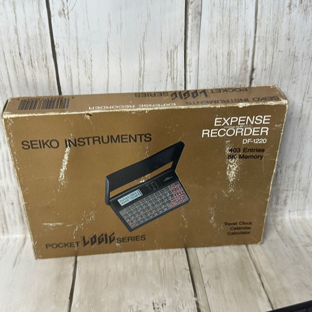Seiko Instruments Expense Recorder DF-1220 Pocket Logic Series - Picture 4 of 6